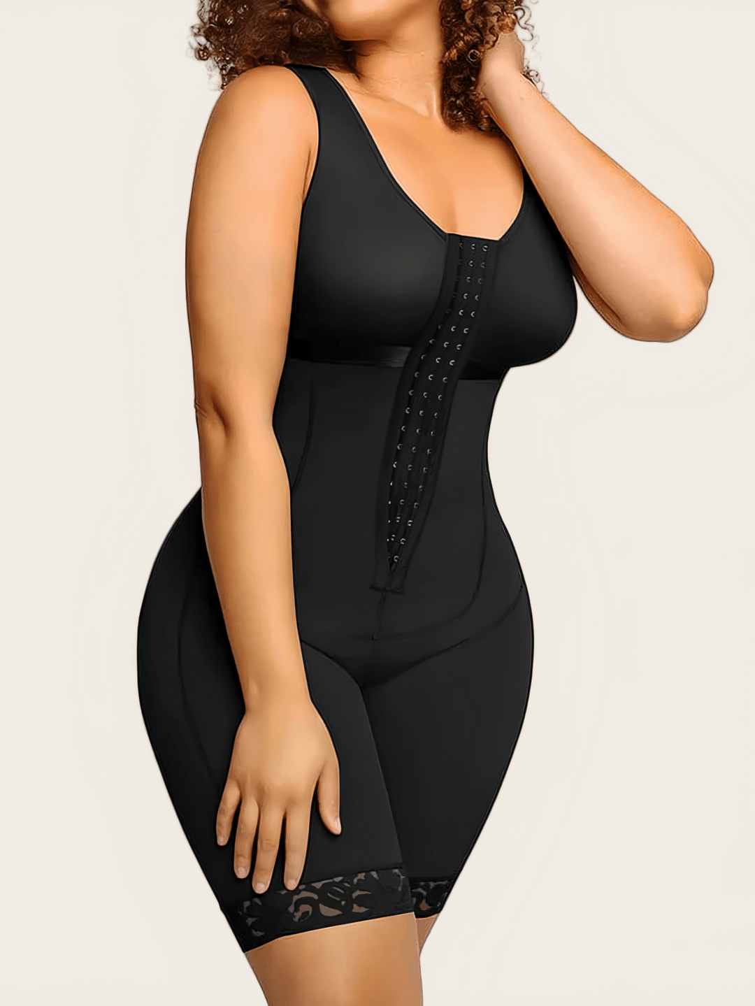 Salopetă modelatoare SHEIN, negru
