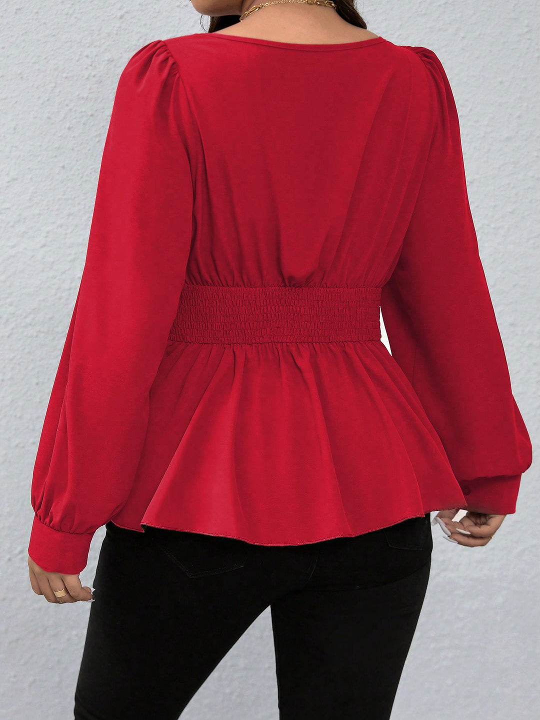 Bluză SHEIN, roșu
