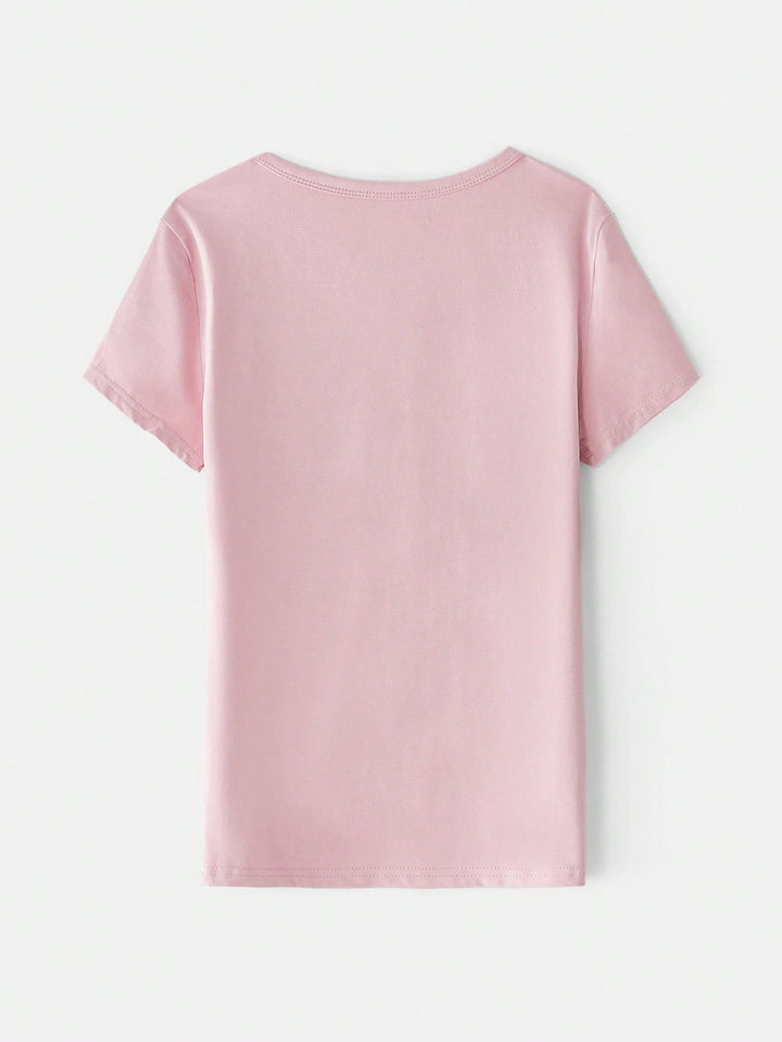 Tricou SHEIN, roz