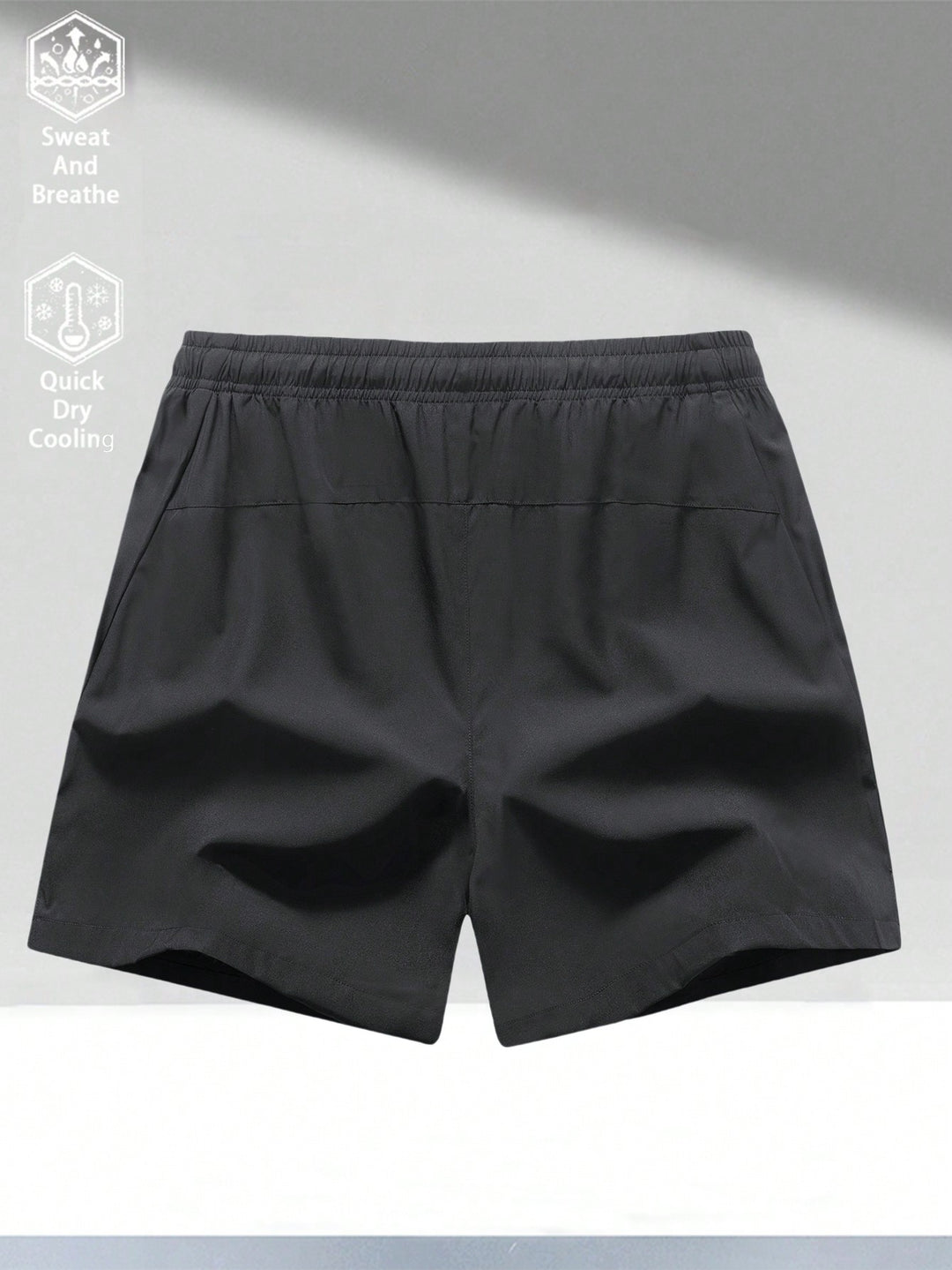 Pantaloni scurți SHEIN, negru