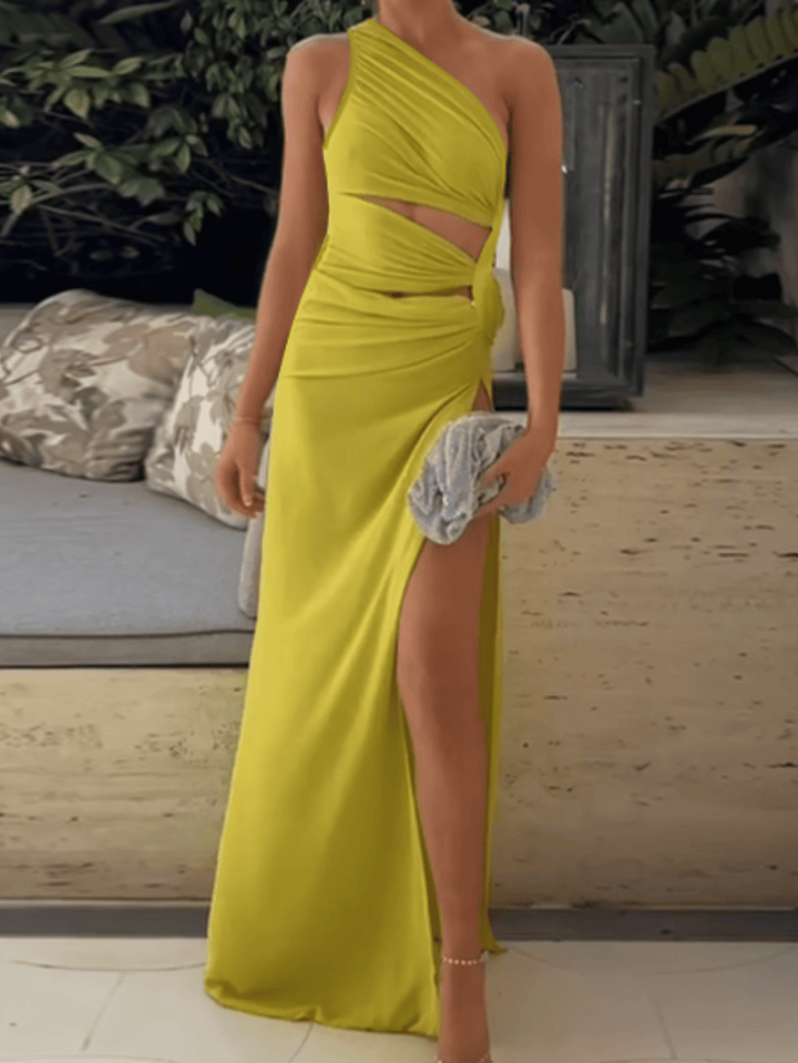 Rochie maxi SHEIN, verde