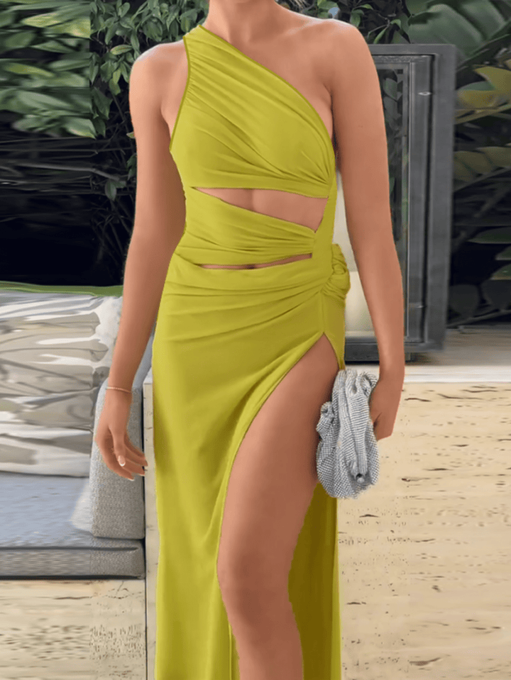 Rochie maxi SHEIN, verde