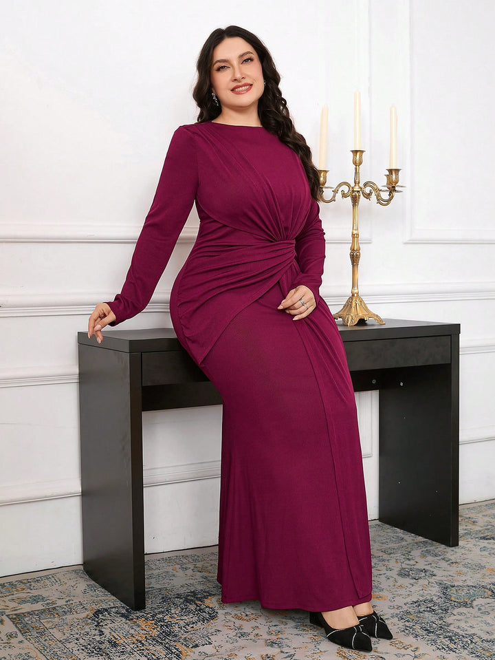 Rochie SHEIN, vișiniu