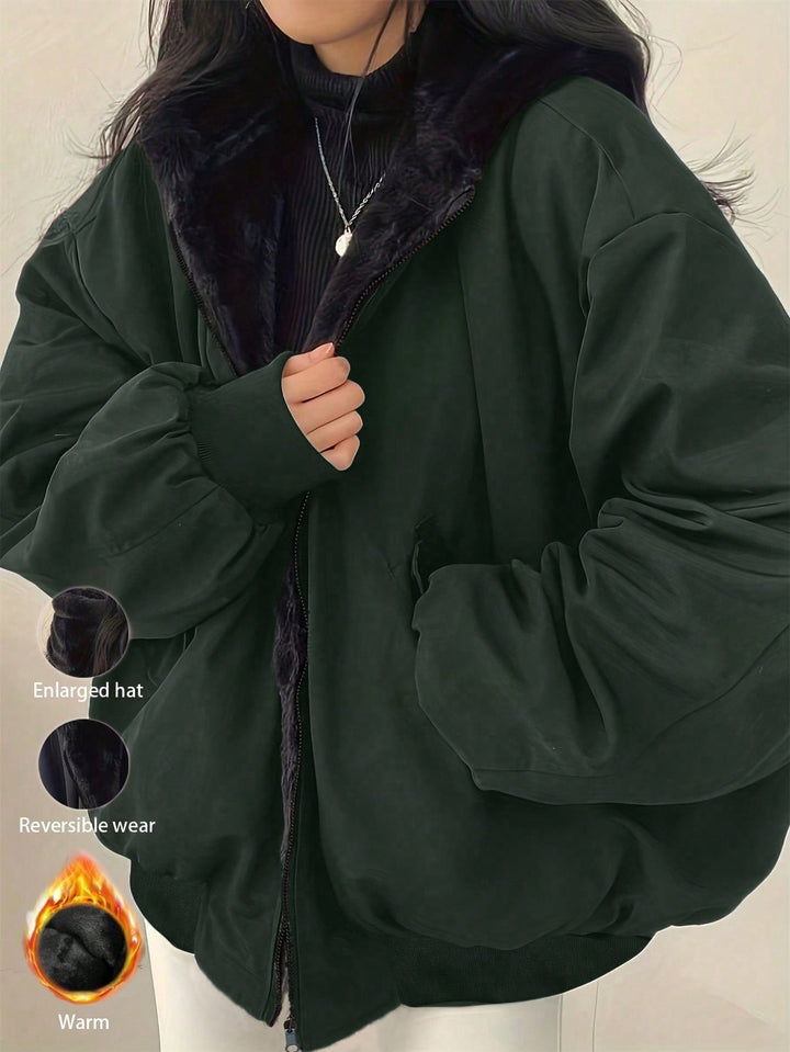 SHEIN kabát, zöld