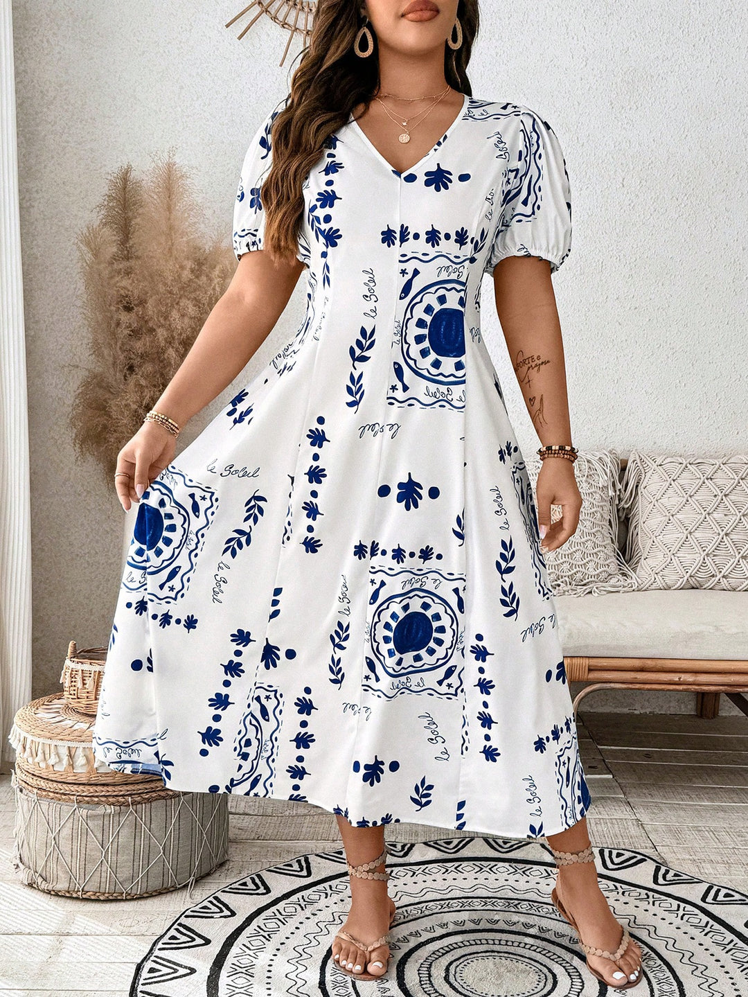 Rochie SHEIN, albastru