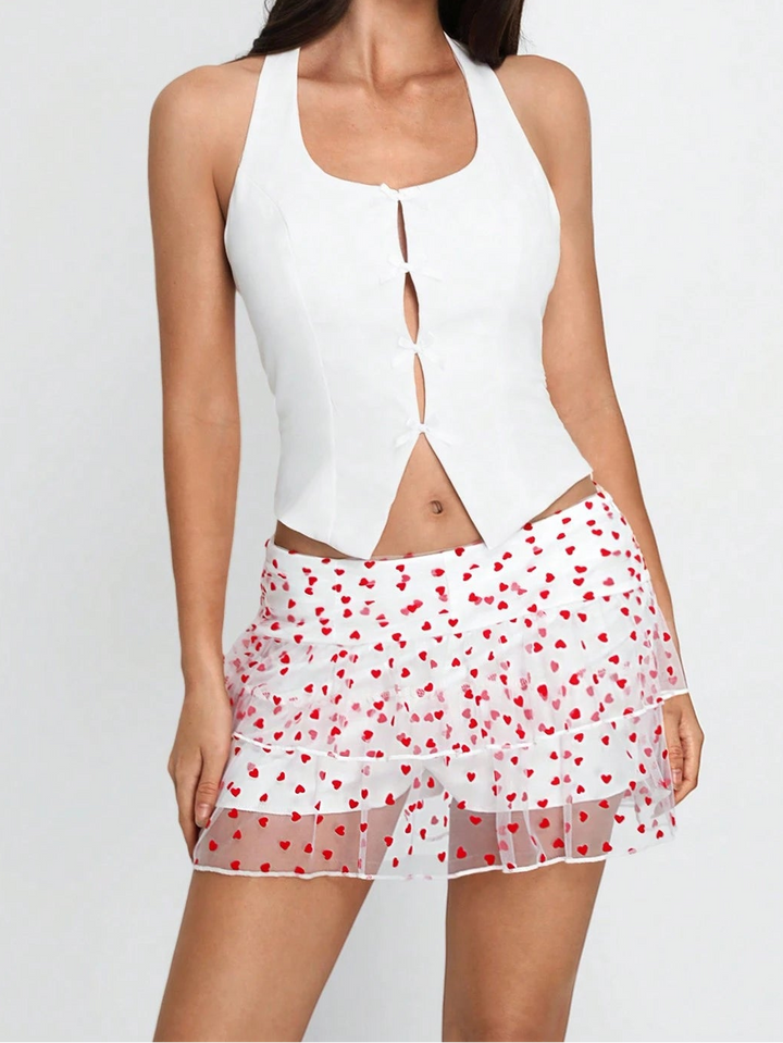 Fustă mini Shein, mix culori