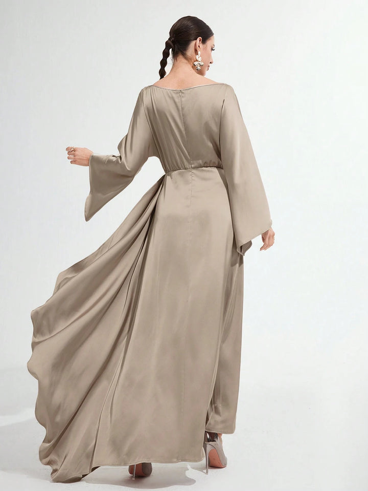 Shein maxi ruha, bézs