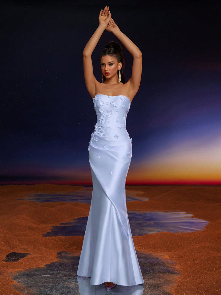 Rochie de ocazie SHEIN, albastru
