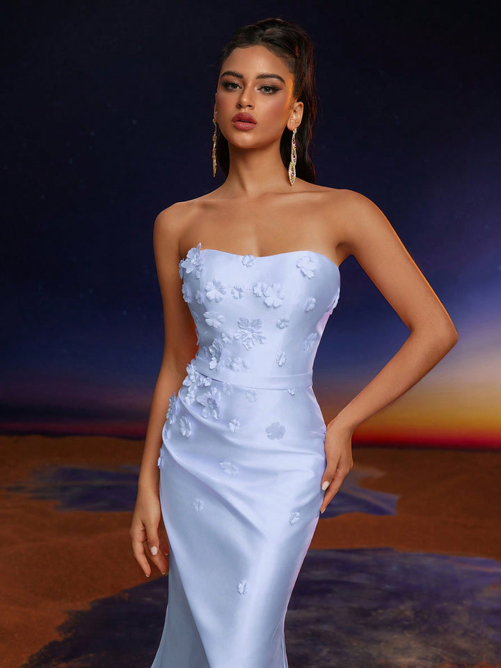 Rochie de ocazie SHEIN, albastru