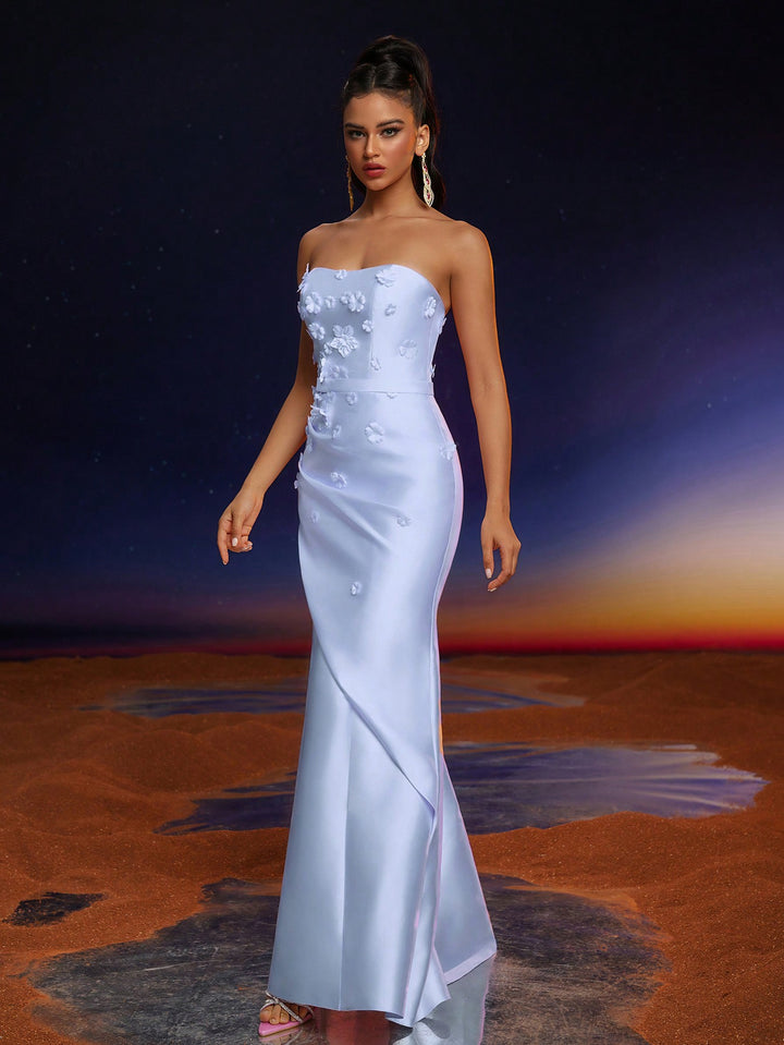 Rochie de ocazie SHEIN, albastru