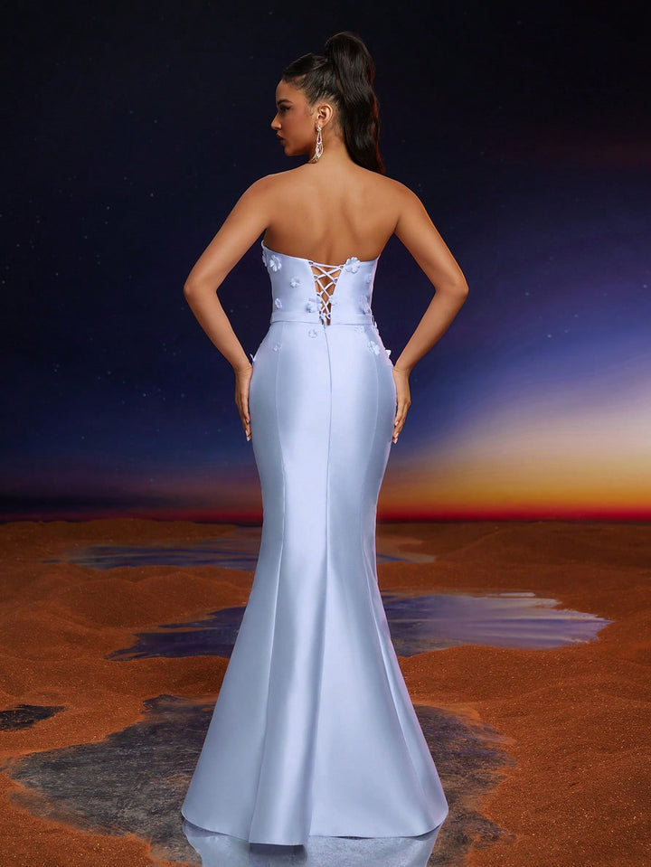 Rochie de ocazie SHEIN, albastru