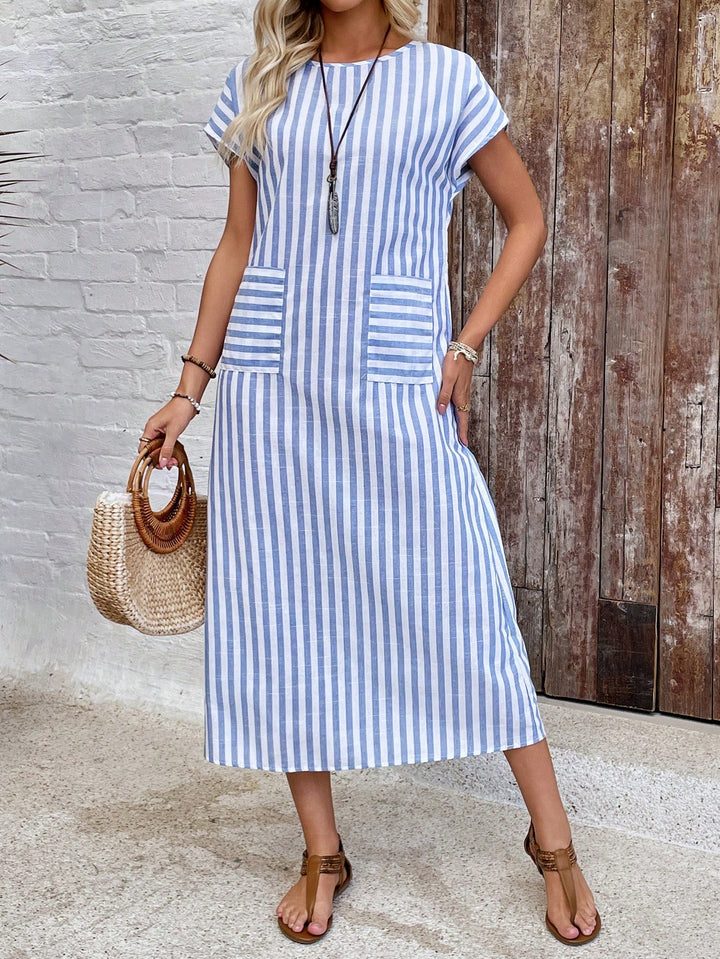Rochie maxi SHEIN, albastru