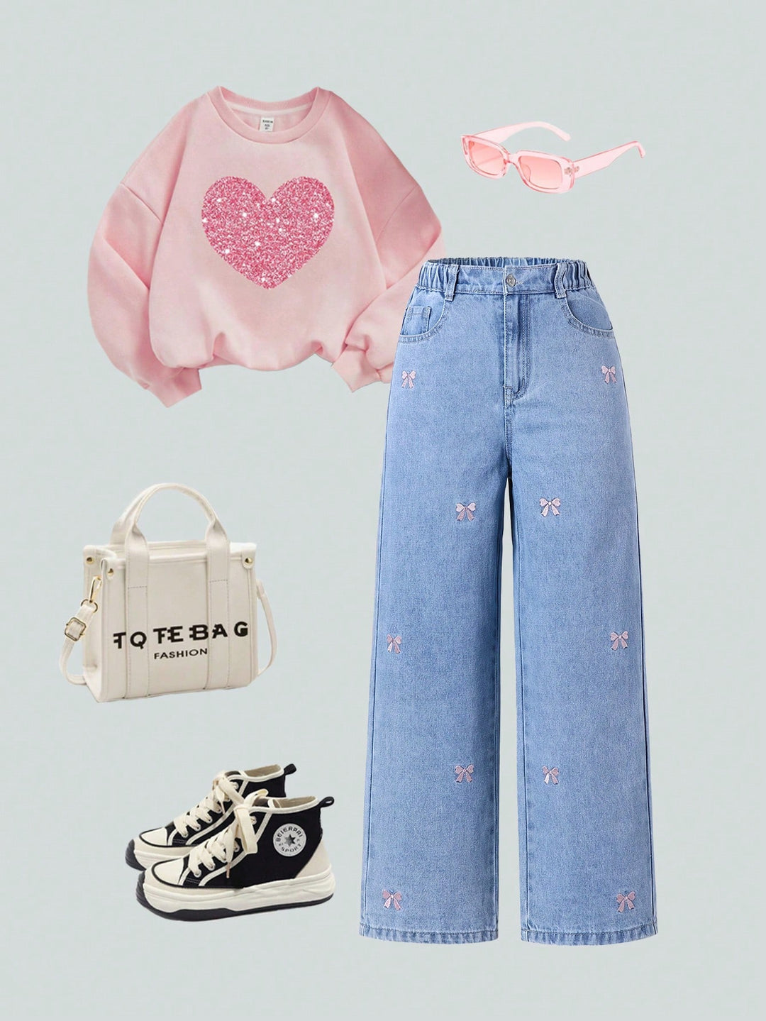Jeans SHEIN, albastru