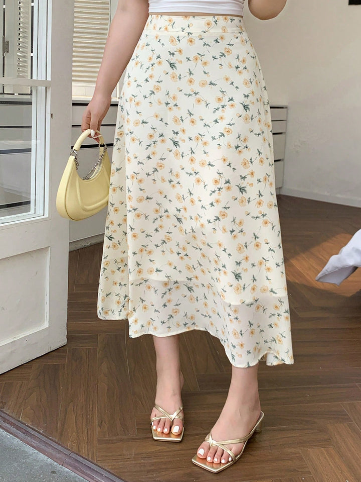 Fustă maxi SHEIN, mix culori