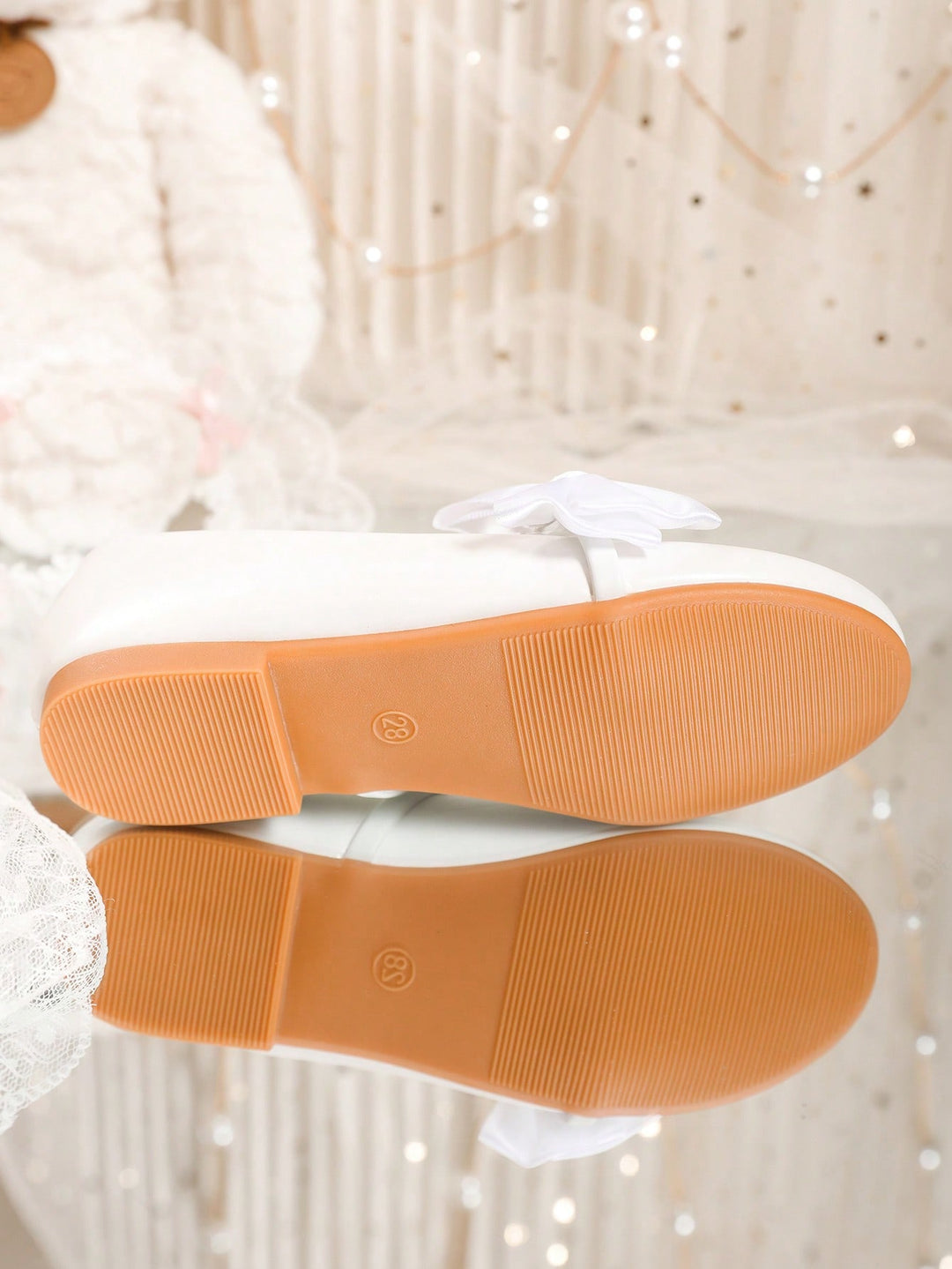 SHEIN balerina cipő, fehér