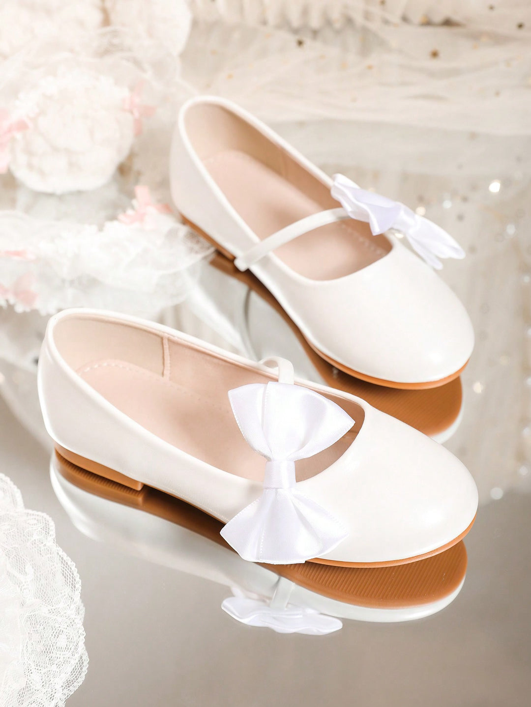 SHEIN balerina cipő, fehér