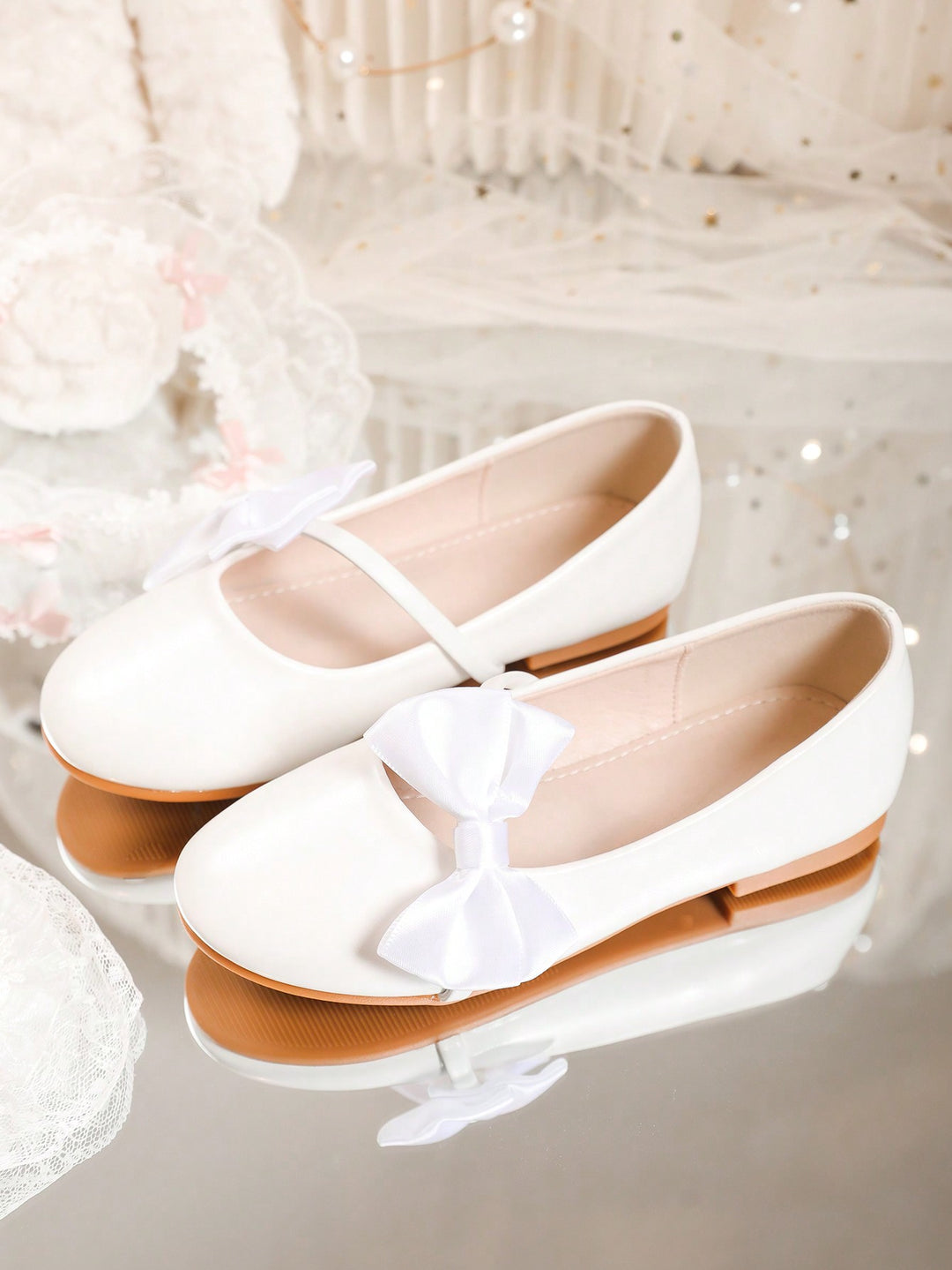 SHEIN balerina cipő, fehér
