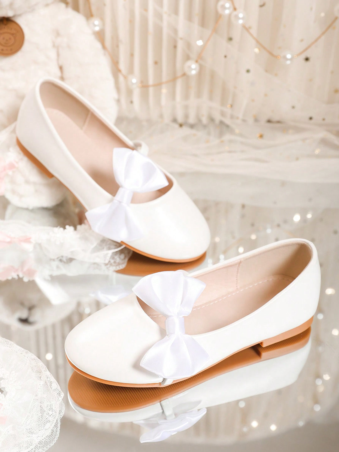 SHEIN balerina cipő, fehér