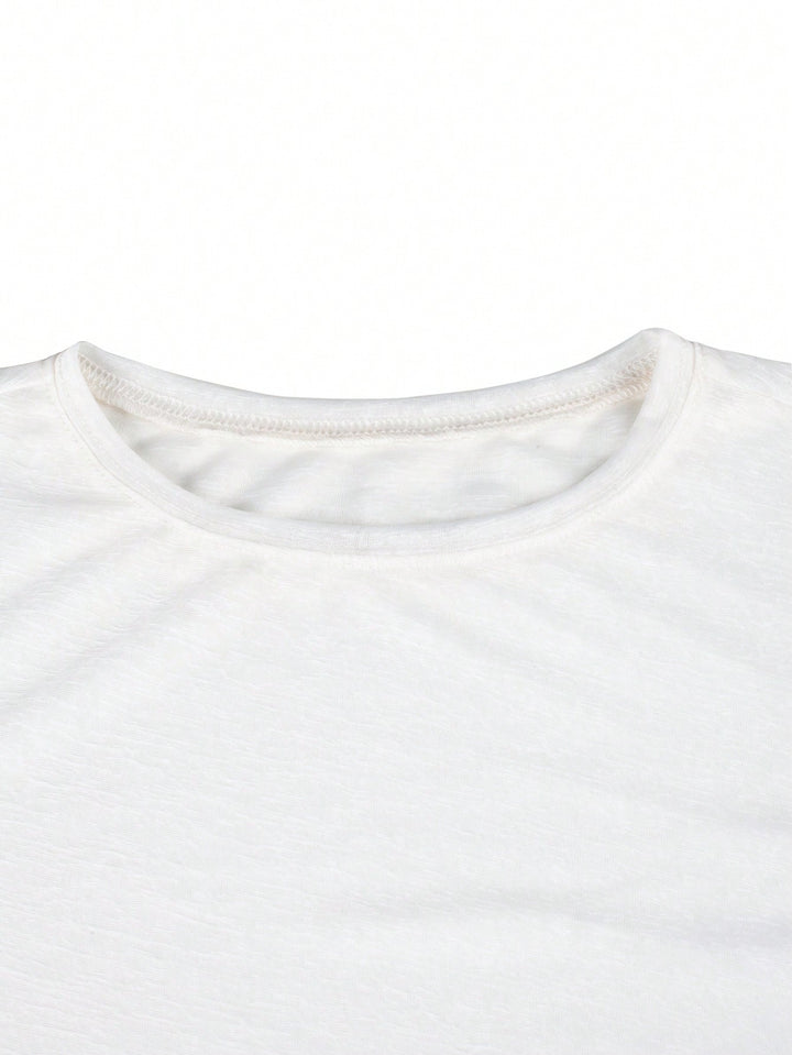 Top SHEIN, alb