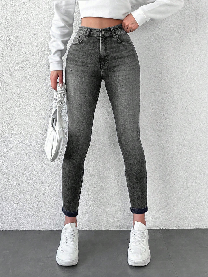 Jeans SHEIN, gri