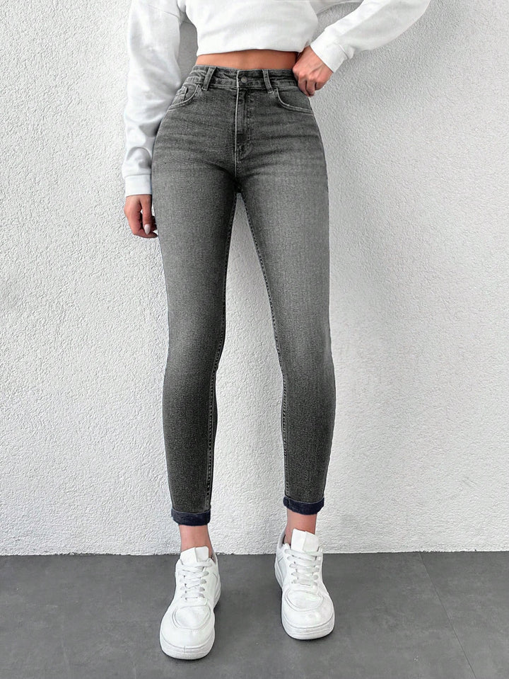 Jeans SHEIN, gri