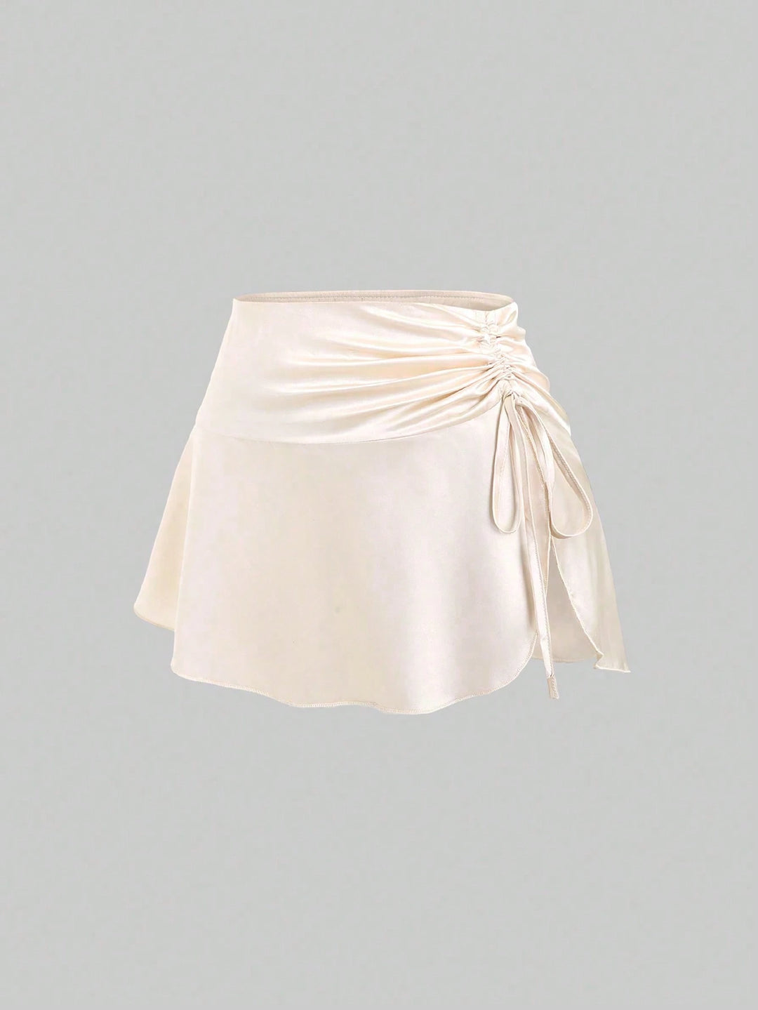 SHEIN miniszoknya, krémszínű