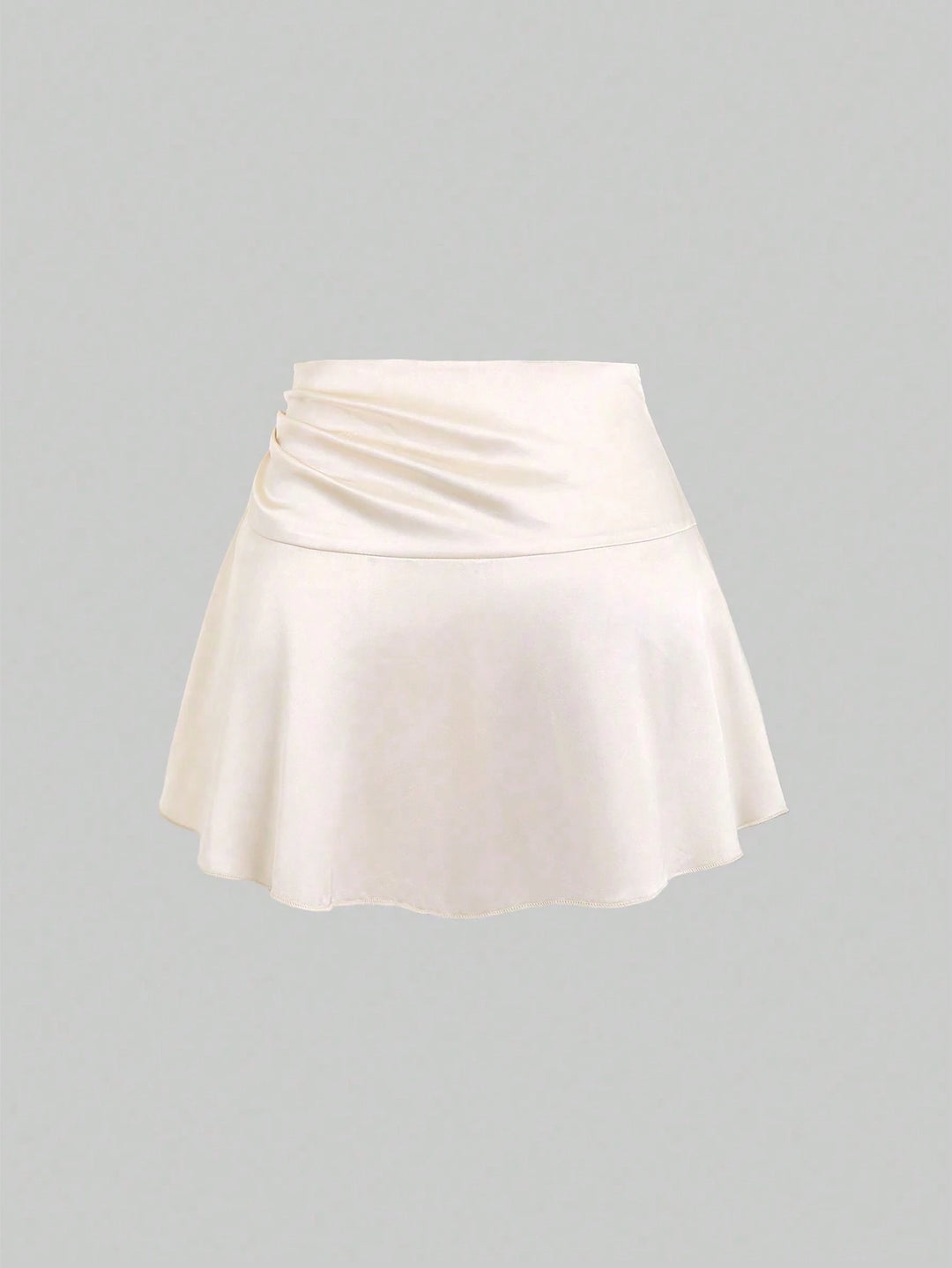 SHEIN miniszoknya, krémszínű