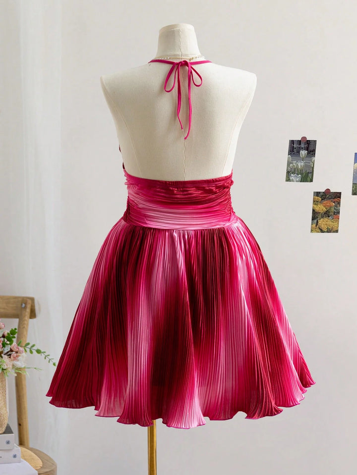 Rochie mini Shein Curve+, roz