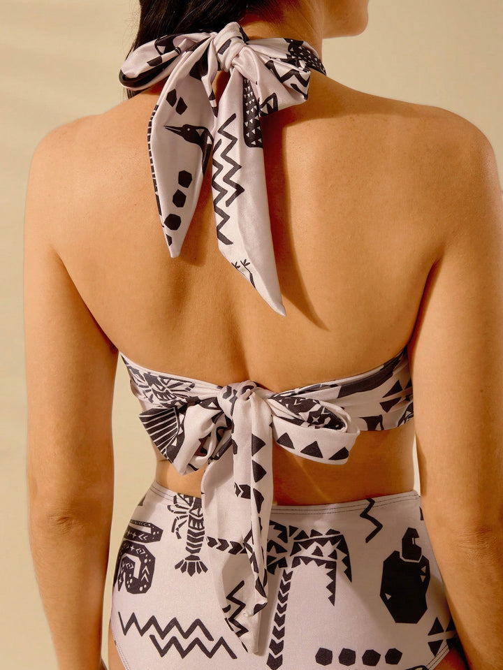 Set bikini SHEIN, mix culori