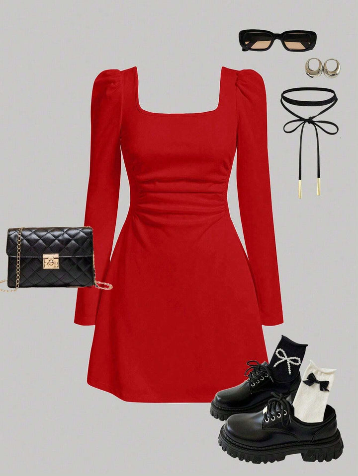 Shein ruha, piros