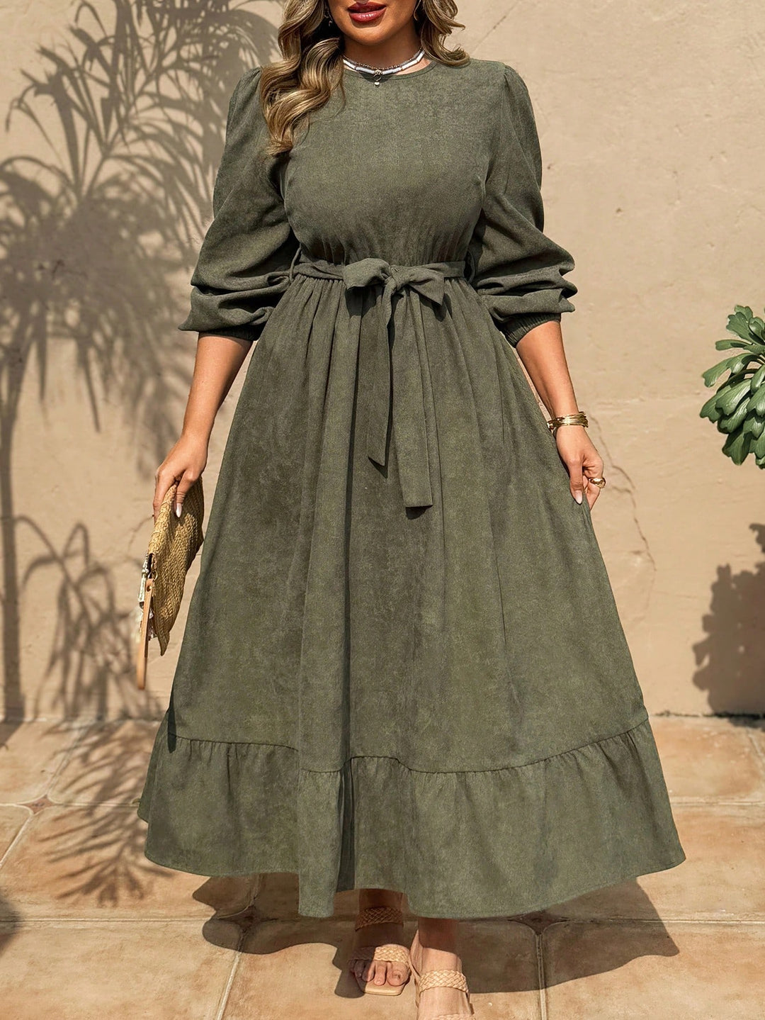 Rochie SHEIN, verde