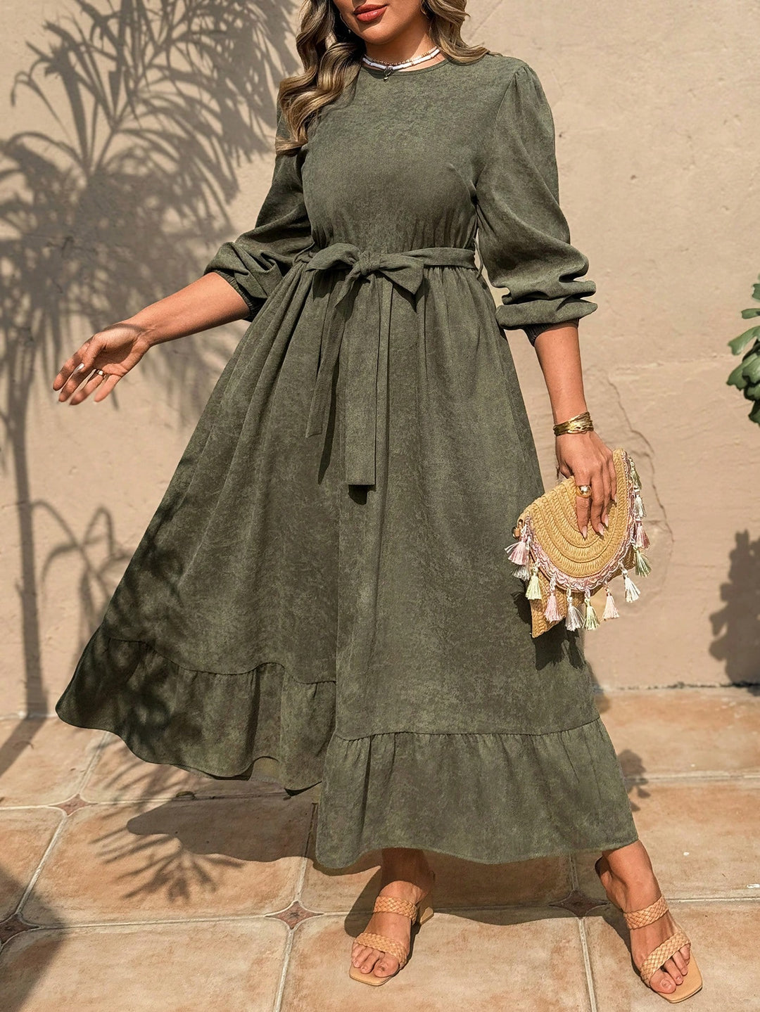 Rochie SHEIN, verde
