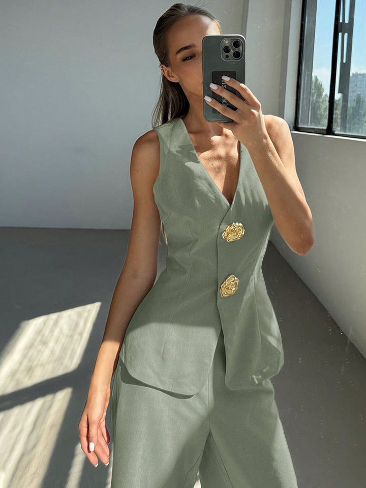 Costum SHEIN, verde