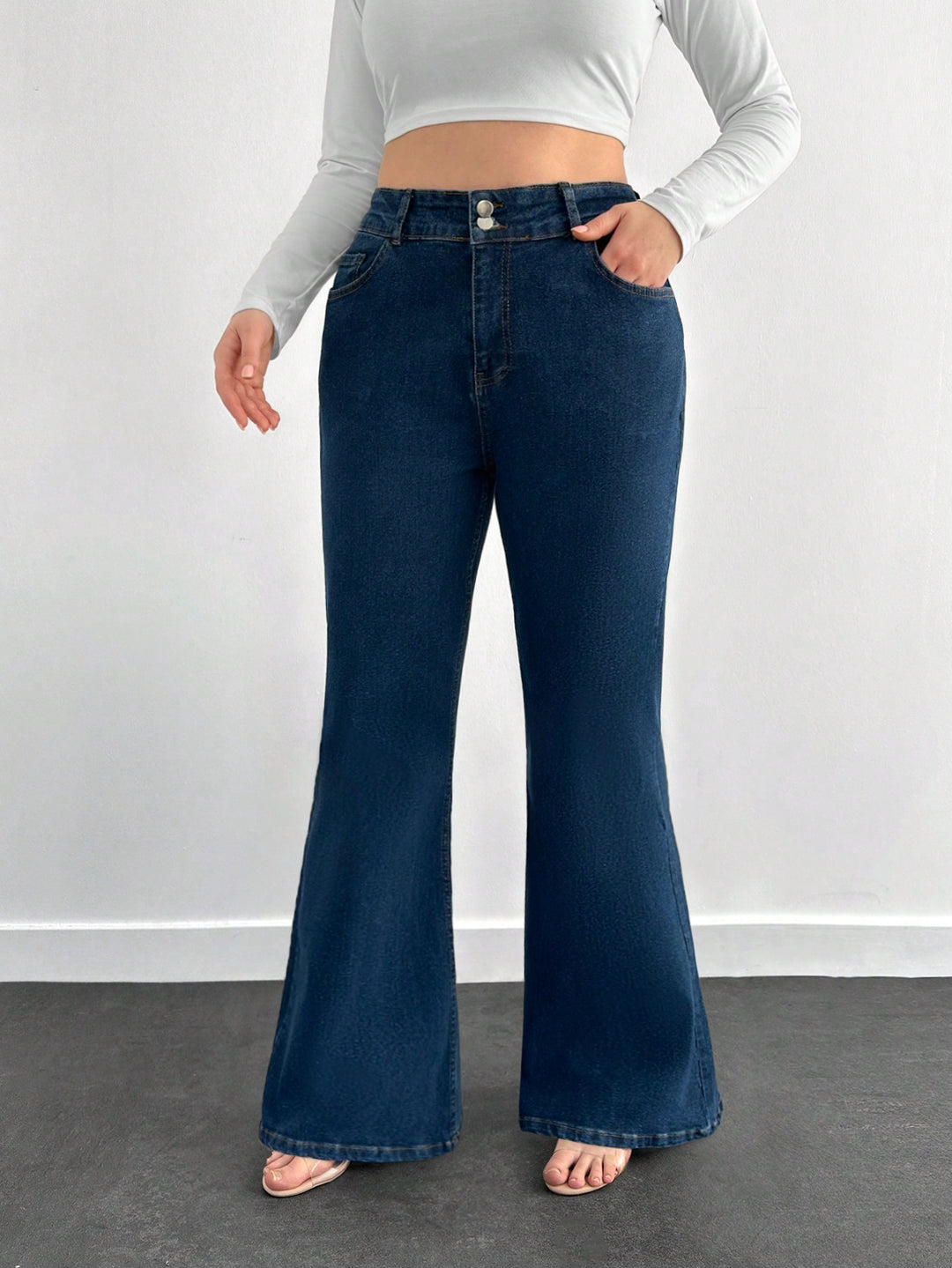 Jeans SHEIN, albastru