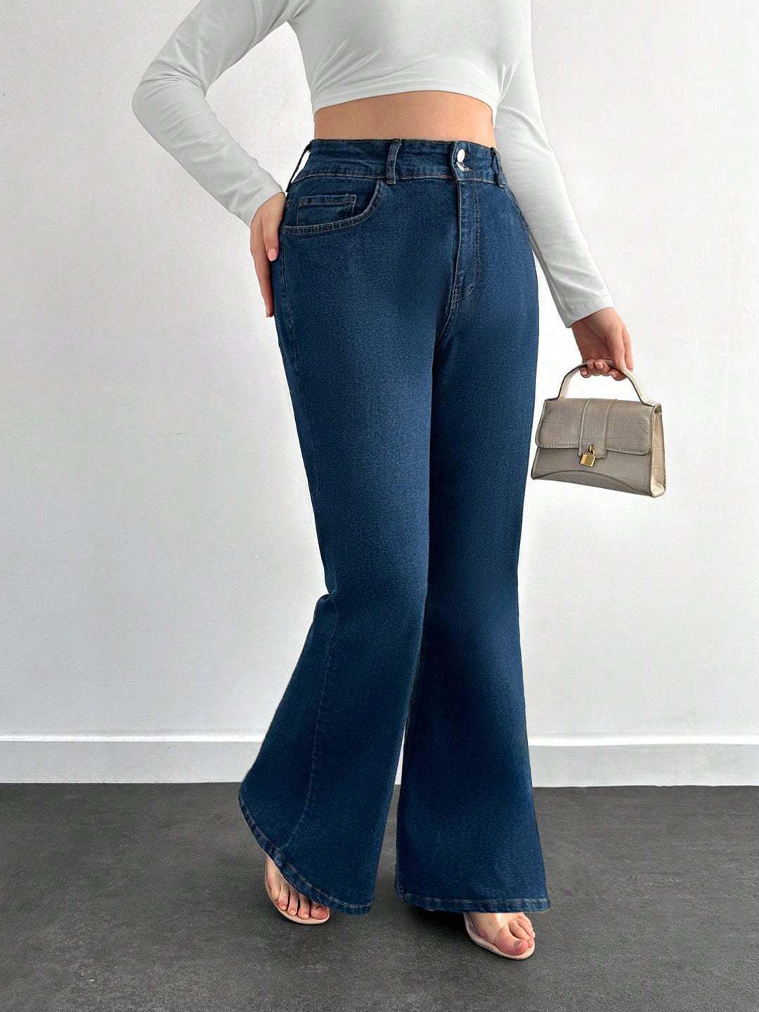 Jeans SHEIN, albastru