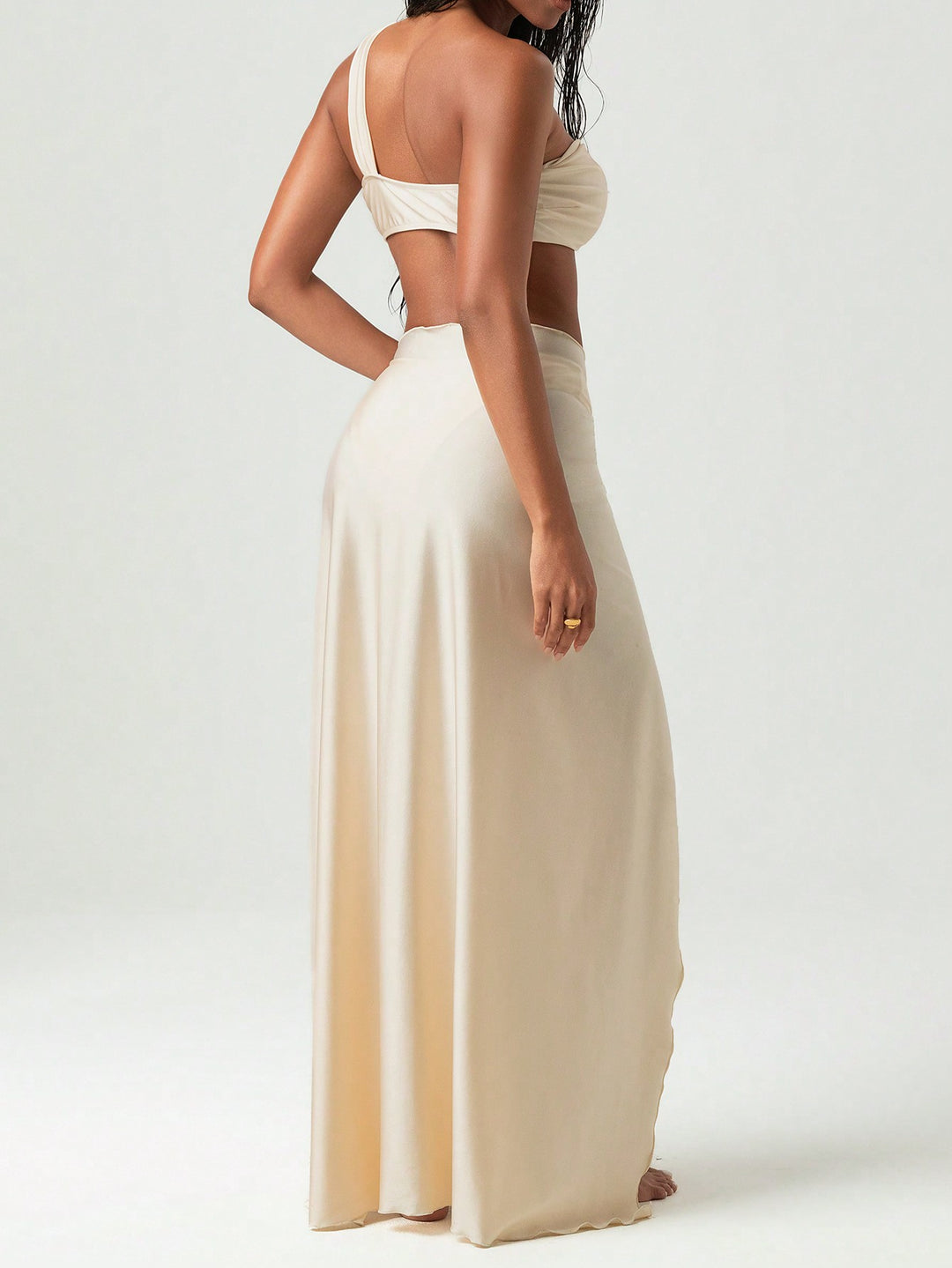 Set bikini SHEIN, portocaliu