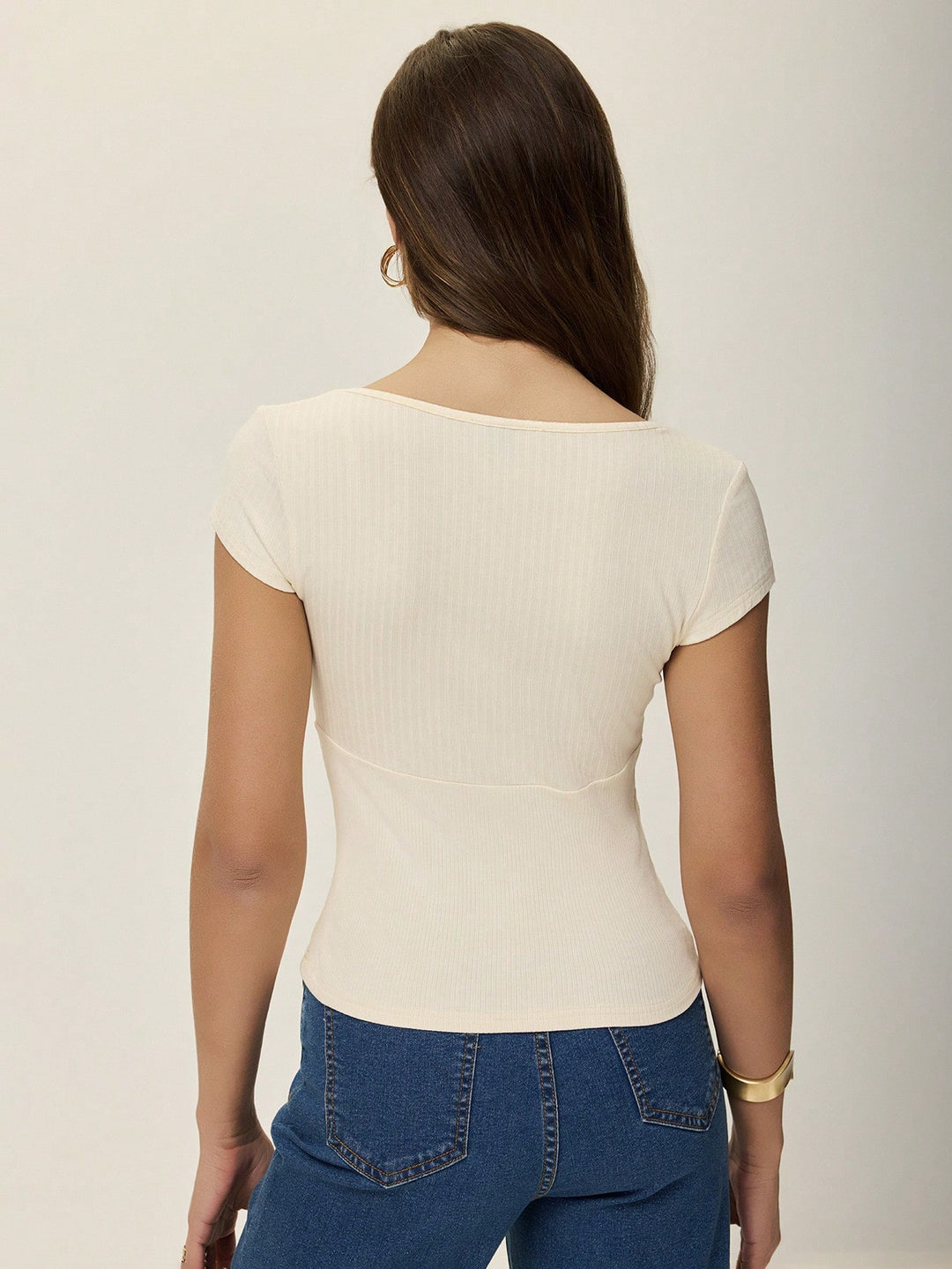 Tricou SHEIN, bej