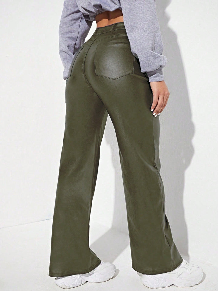 Pantaloni SHEIN, verde