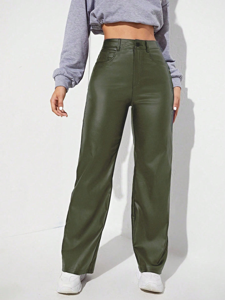 Pantaloni SHEIN, verde