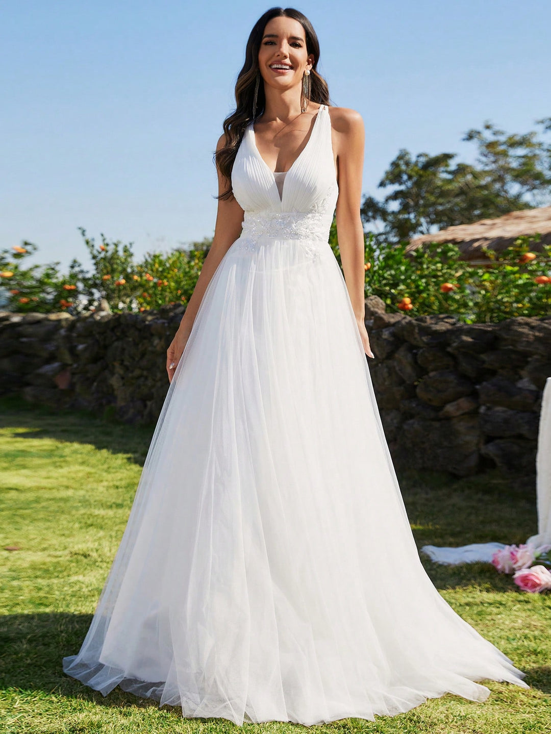 Rochie de mireasă SHEIN, alb