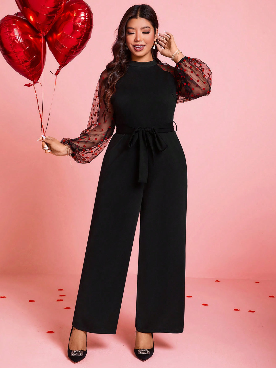 SHEIN overall, fekete