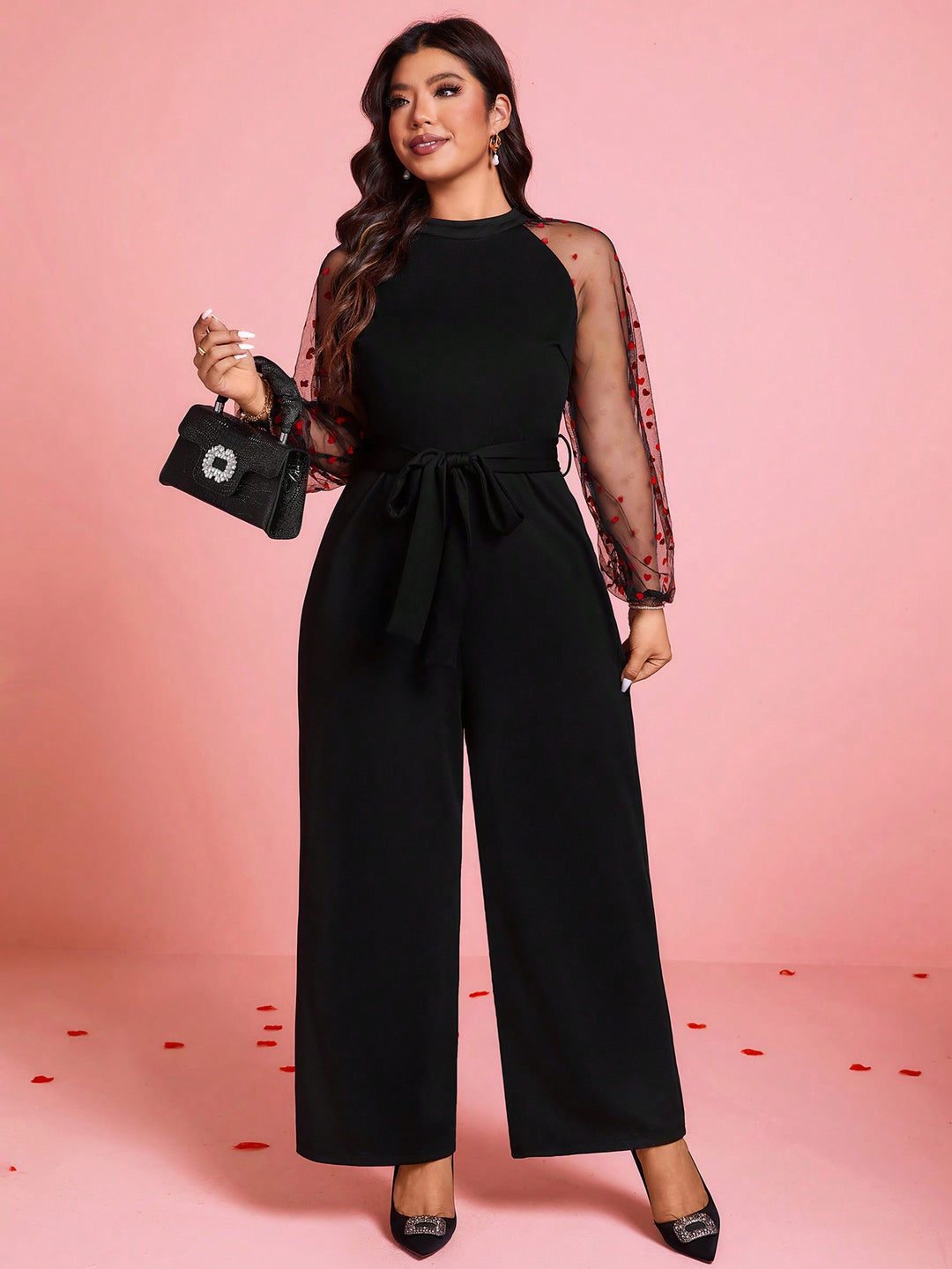 SHEIN overall, fekete
