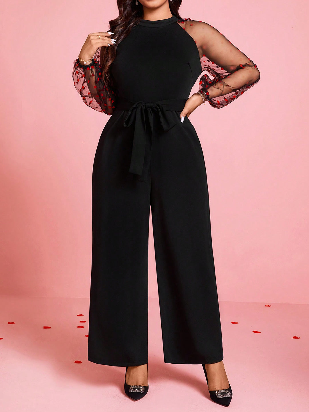 SHEIN overall, fekete