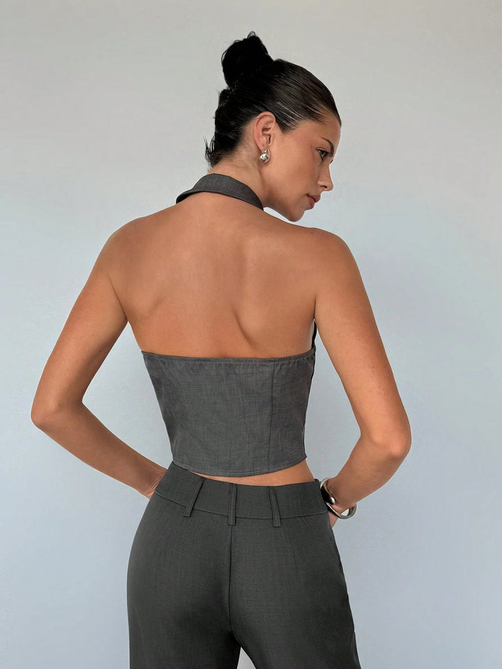 Top Shein, gri