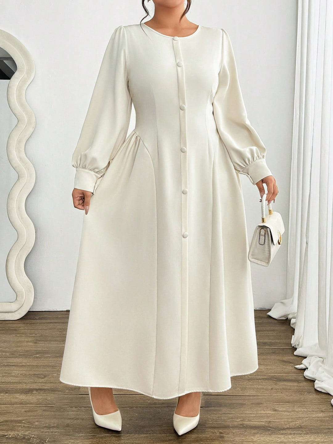 Rochie SHEIN, bej