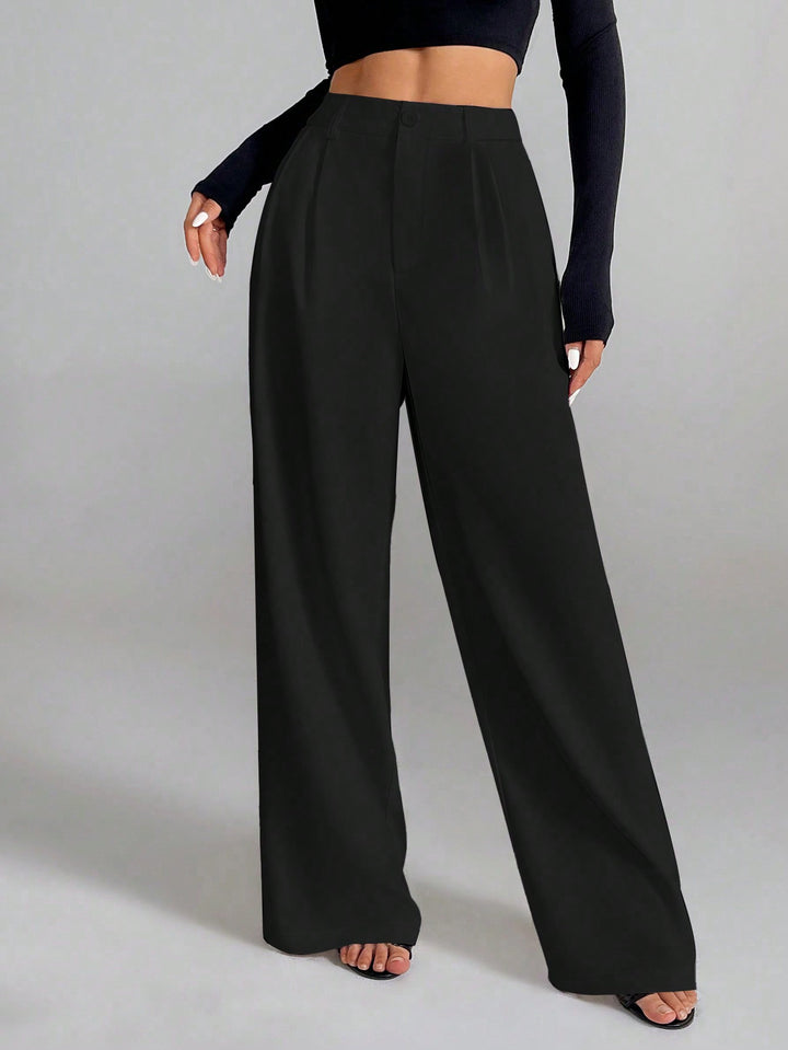 Pantaloni SHEIN, negru