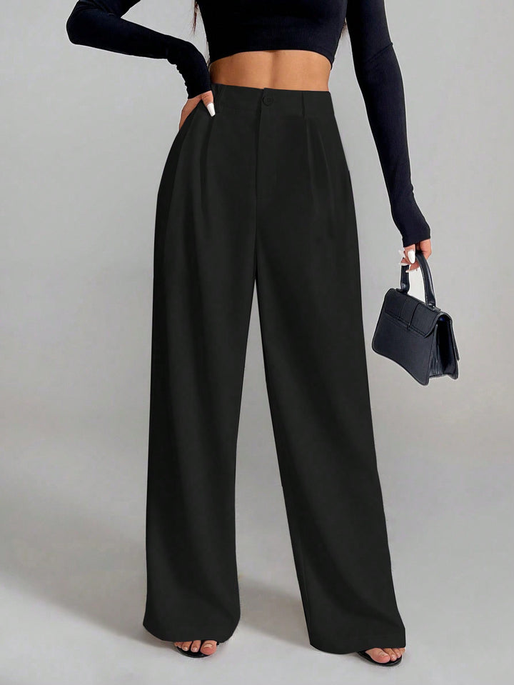 Pantaloni SHEIN, negru