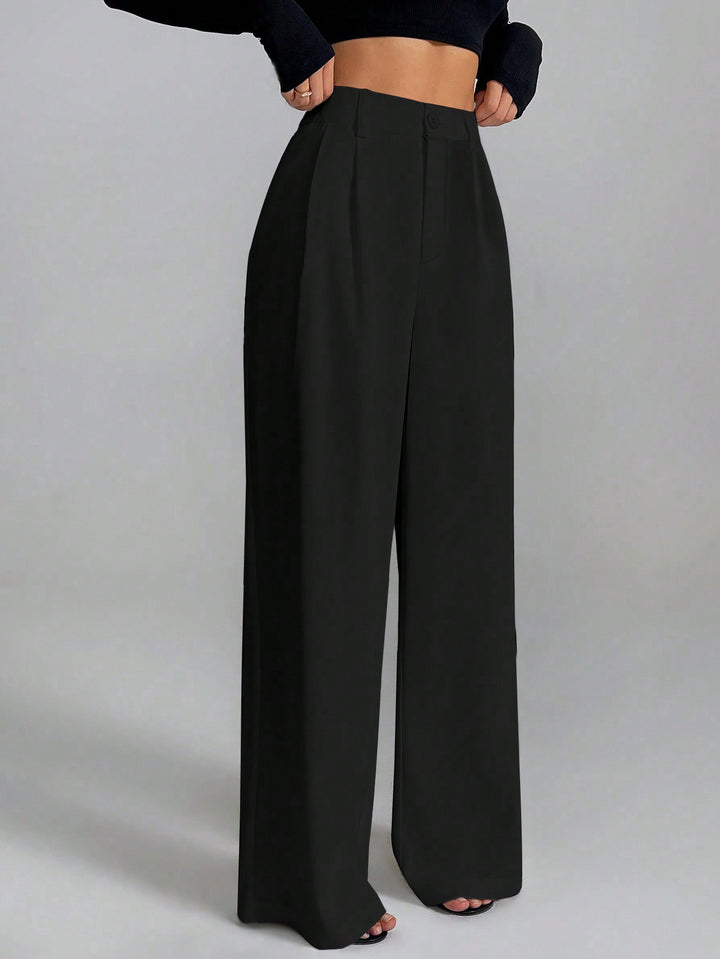 Pantaloni SHEIN, negru
