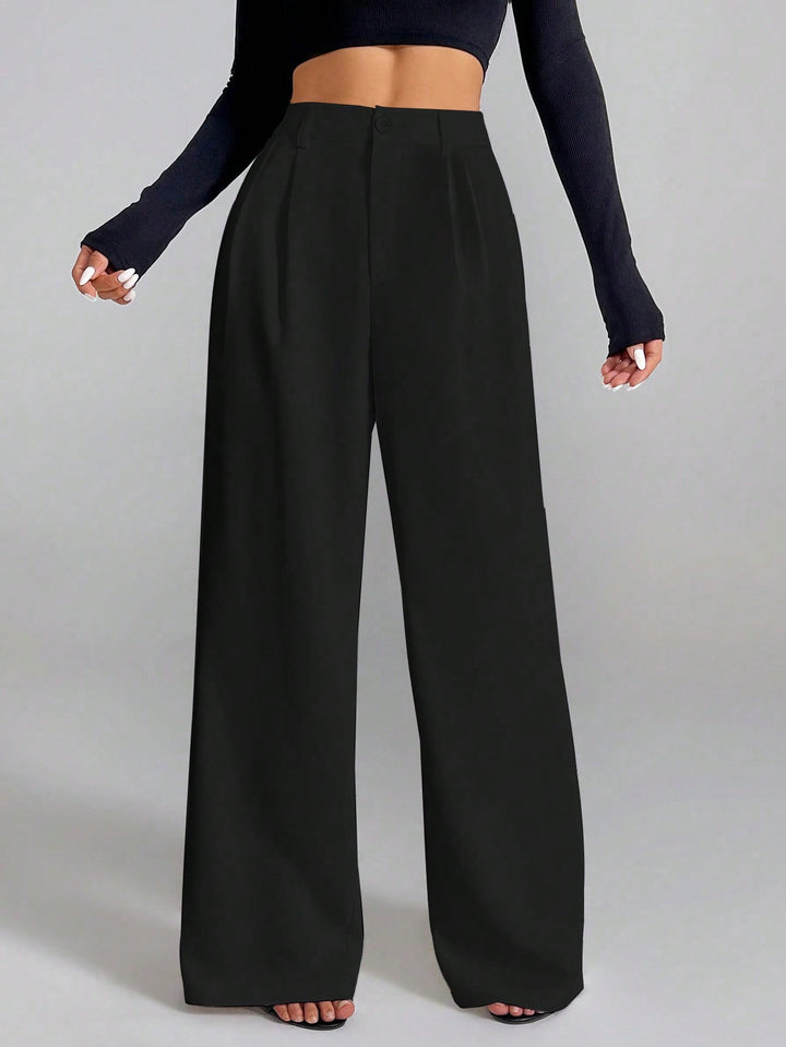 Pantaloni SHEIN, negru