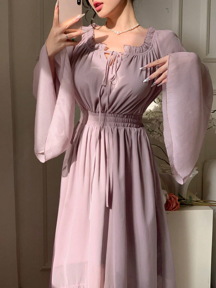 Rochie midi Dazy by Shein, roz